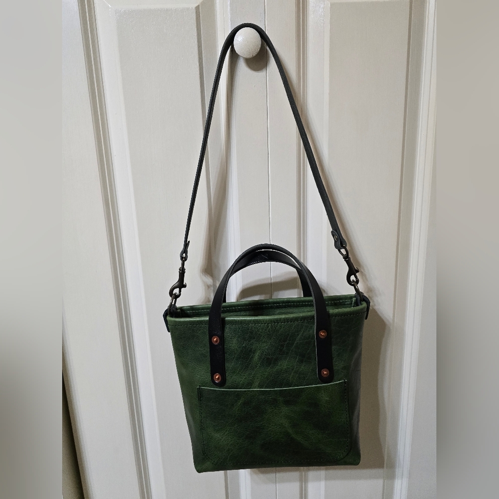 NEW Go Forth Goods Avery Leather Mini Crossbody